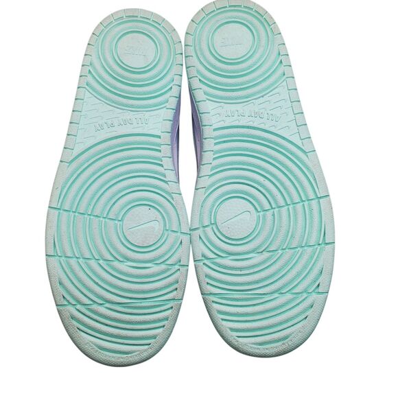 Nike Court Borough 2 Mid Pure Platinum Mint Foam Size 6.5 Y - Fits Women's 8  CD - Picture 8 of 8